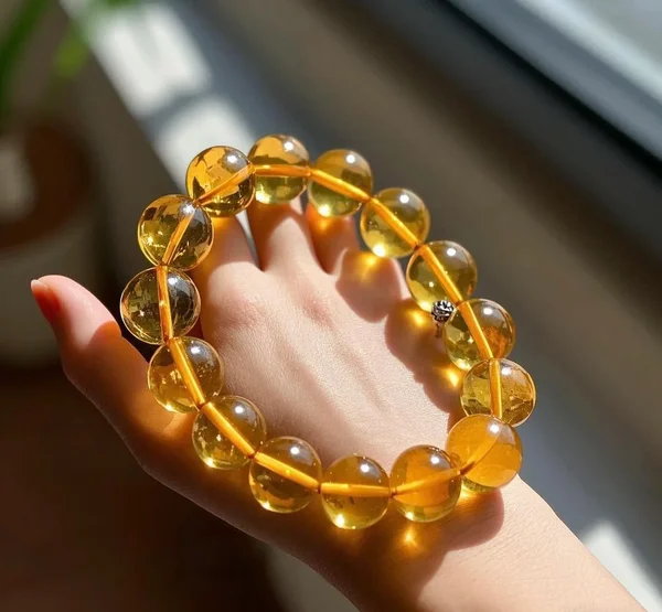 Natural Citrine Wealth Bracelet